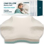 Adjustable CPAP Memory Foam Pillow by Lunderg